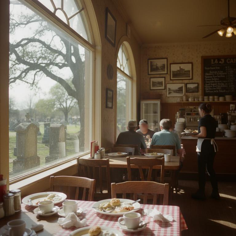 Inside the dining room